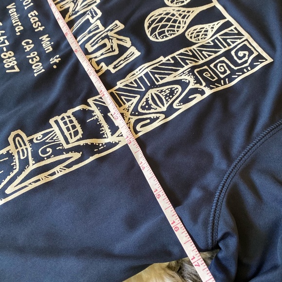 TIKI bar Ventiki athletic LS shirt πΏπ΄ββοΈ NWOT - Picture 5 of 6